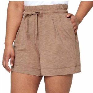 NWT Mondetta everyday ultra soft short L Mocha Mousse